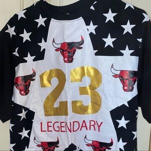 Big M size King Maker brand Bulls # 23 Tshirt
